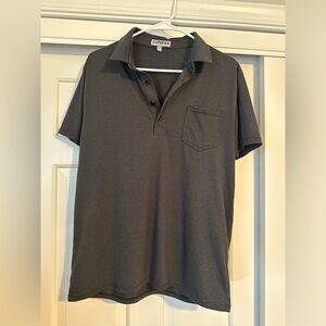 Express striped mens polo shirt